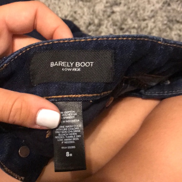 Express jeans Barely Boot - Picture 3 of 3